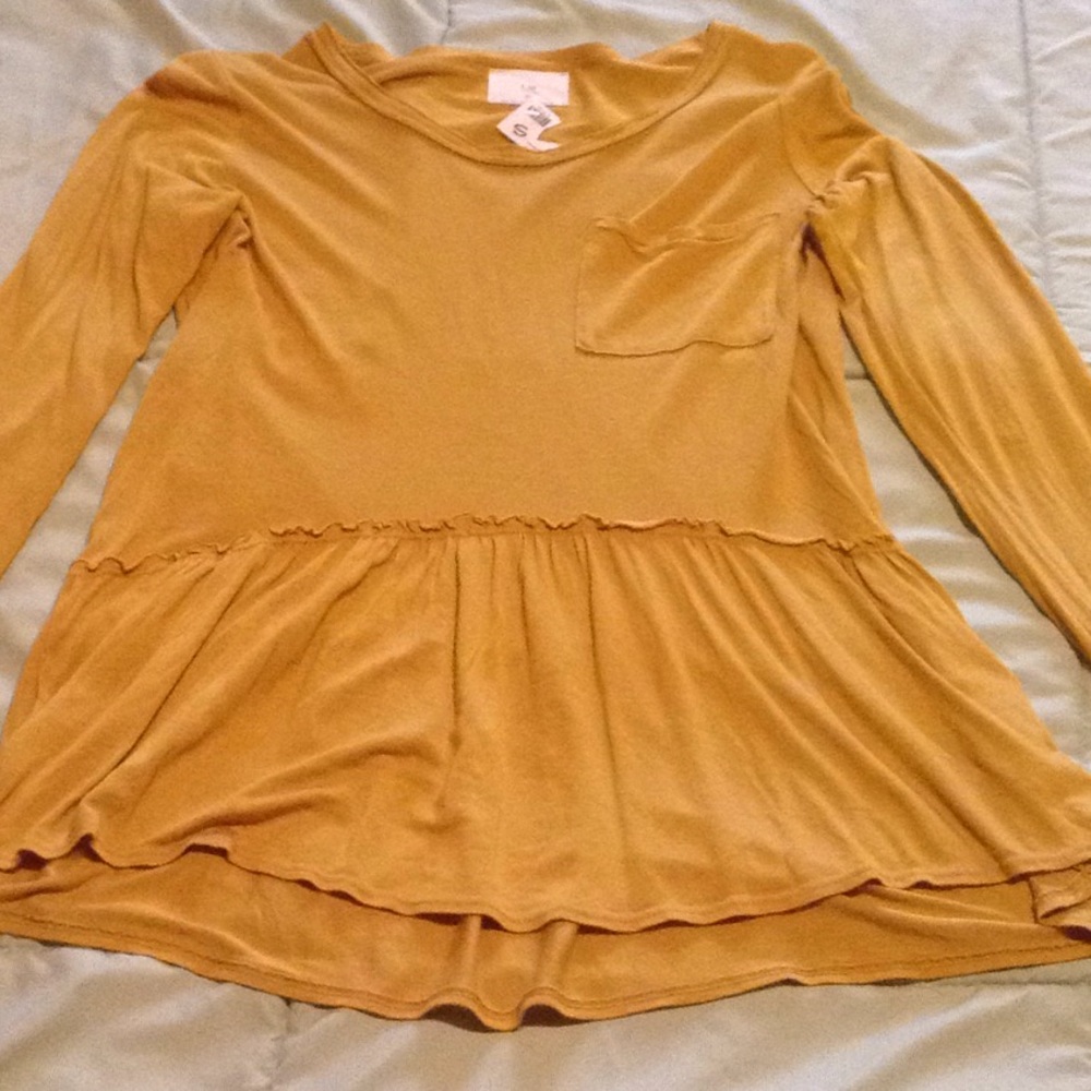 Peplum shirt